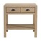 Alaterre Furniture Arden 2-Drawer Wood Nightstand with Open Shelf ANAN0229 - alternate 1